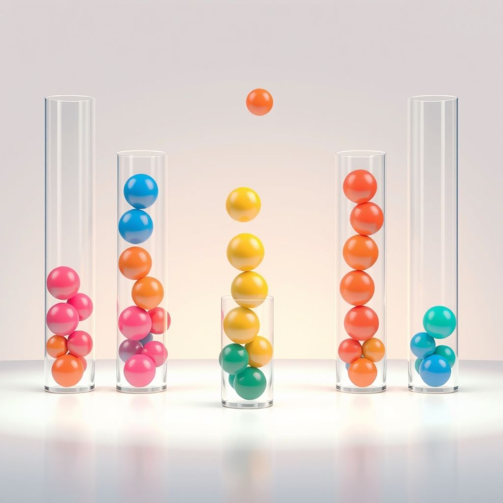 Chơi Xếp Bóng Màu - Sorting Balls Rèn Luyện Tư Duy Miễn Phí